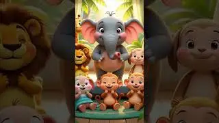 Jungle Family Midnight Fruit Theft! Monkey & Rabbit Caught Lying to Lion Dad &ndash; Funny Moral Lesson 😂