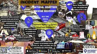 Incident Mapper Public Safety  Natural Disaster Tornado by Live Tech Geospatial