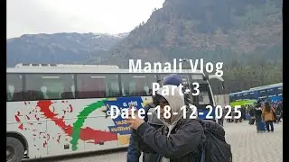 🏔️ Manali Series &ndash; Part 3 | Manali Bus Stop to Old Manali Hostel Walk 🚶&zwj;♂️