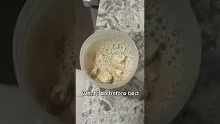 Consuming protein before bed