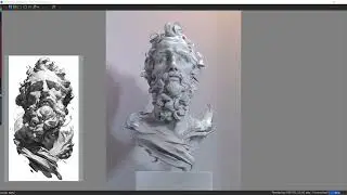 zbrush bust sculpt