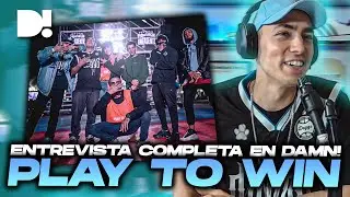 LA HISTORIA DE PLAY TO WIN | Entrevista completa en DAMN!