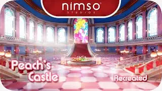 I RECREATED PEACH'S CASTLE from MARIO BROS MOVIE - in VR!