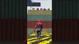 GTA 5 Epic Water Ragdolls | Spider-man Jumps / stunt ramp Fails New Ep. 39 #shorts #gta