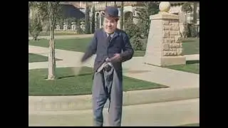 Charlie Chaplin: Between Showers (Colorized Version)