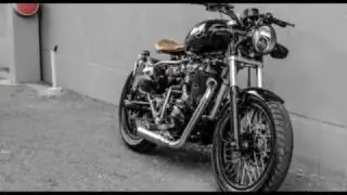 Custom Made Royal Enfield Classic 350 &lsquo;Brat Bob&rsquo; Bobber Looks Picture Perfect