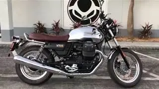 2017 Moto Guzzi V7 III Anniversario at Euro Cycles of Tampa Bay