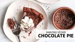 Vegan Chocolate Pie