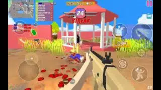 Dude Theft Wars multiplayer kill:44 death:2 pro gameplay