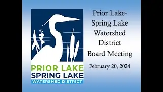 2-20-2024 PLSLWD Board Meeting