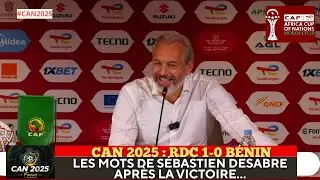 RDC 1 – 0 Bénin : Sébastien DESABRE analyse la victoire et livre ses secrets