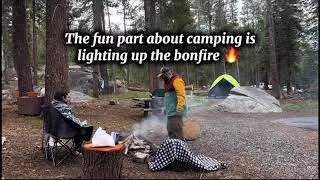 Camping at New Spicer Meadow campground #NewSpicerMeadowCampground #NewSpicerMeadowReservoir ￼#camp