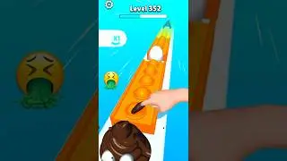 Pop Run 💩💩🤏 X- level 352#shorts