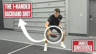 One-Handed Backhand Drive to Generate Topspin on the Pickleball