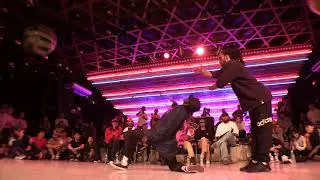 BOUBOO vs PHYSS @ HIPHOP FOREVER JAPAN 2017 JUDGE CALL-OUT BATTLE