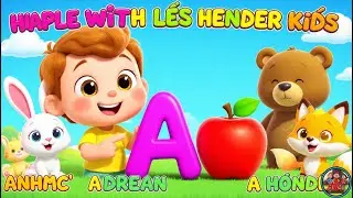 🎵 Песня ABC для детей из США | Учим алфавит весело