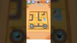 Water Connect Puzzle game New Update (#Level 2) - TOP GAMES FOR YOU! #shorts