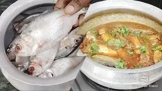 Fish curry 🐟 Sea fish curry || Ratnasri Vlogs