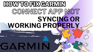 How to fix Garmin connect app not syncing or working properly - Problem Solved!
