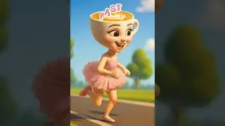 Учитесь по-крупному, по-крупному, по-крупному #ballerinacappuccina #english #learning