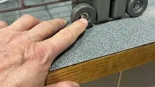 How to fix Kitchenaid dishwasher wheels falling off dish rack.