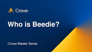 Crowe Master Series -  Beedie's CFO Mason Bennett: Who is Beedie Group?