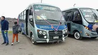 Inrecar Geminis ll Mercedes Benz LO915 17 Expresos Chiguayante  Maquina 039