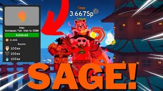 I Grinded For 200 HOURS to Reach *SAGE* in ANIME FIGHTING SIMUALTOR ENDLESS! (afs:e)