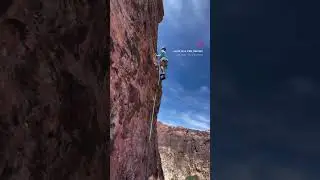 Crimson Chrysalis! #rockclimbing #lasvegas #explore #mountains #enjoythejourney