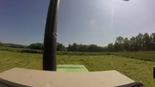 1. Schnitt 2017 Wenden mit Deutz-Fahr DX4.70 und Fella Wender