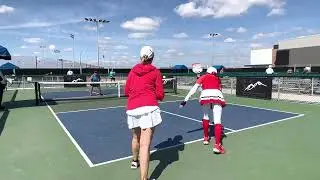 2023 USA Southwest Regionals 3.5 50+ Round 2 LJ Claunch-Jones/ Becki Wheeler v Tina Greenwood & Lisa