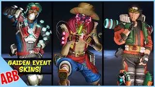 GAIDEN THEMATIC EVENT LEGENDARY LEGEND & WEAPON SKINS IN APEX LEGENDS