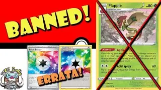 Flapple BANNED in the Pok&eacute;mon TCG! Infinite Loop BREAKS The Game!(Pokemon TCG News)