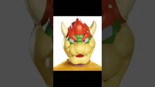 Super Mario Bros. Bowser Adult Mask