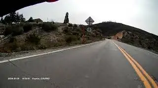 Angeles Crest Hwy 1/25/26 rear camera 