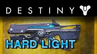 Destiny - Hard Light Auto Rifle EXOTIC WEAPON GUIDE! (Weapon Stats and Analysis)