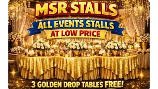 Stalls | All Events Stall | Gingee Mutta mittai | Hot Badam | All Stalls at Low price | 