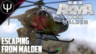 ARMA 3: Malden DLC &mdash; ESCAPING From Malden!