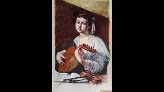 Music For A While - L'Orph&eacute;on de Corentin Rio / Dessin de Nicolas Crouzevialle d'apr&egrave;s le Caravage