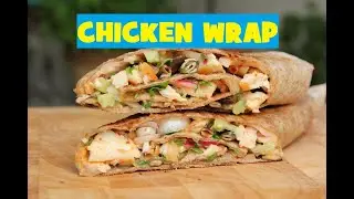 CHILI FLAKES CHICKEN WRAP RECIPE. HOW TO MAKE SPICY CHICKEN IN CORN TORTILLA.