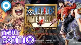One Piece Pirate Warriors 4 | Full DEMO GC 2019 | PS4PRO