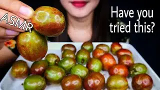 ASMR Spanish Plum (Siniguelas) Mukbang | Eating Siniguelas Fruit Philippines