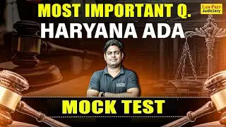 Most Important Questions Haryana ADA 2025 | Haryana ADA 2025 Preparation | By Surya Sir