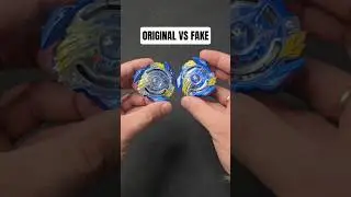 Original Valkyrie vs Fake #beyblade #beybalde #beybladeburst