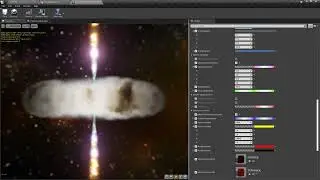 Unreal Engine 4 : Accretion Disk : Material Customization