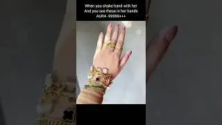 #LuxeAabhushan #LuxuryJewellery #HandJewellery #PremiumAccessories #Aura99999 #TrendingJewellery