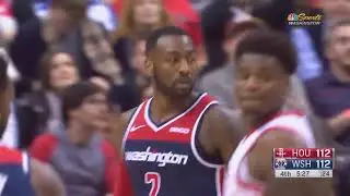 John Wall RUINED James Harden's 54PTS With UNREAL Clutch Shots vs Rockets! Rockets vs Wizards