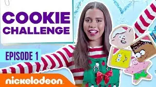 Christmas Cookie Icing Like a Pro (Sorta) ft. Asia Monet | Holiday Food Challenge: Ep. 1 | Nick