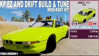 FH5 EASY AWD DRIFT TUNE 1995 BMW 850CSI - WIDE-BODY KIT