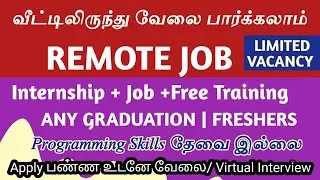 Remote Job Opportunity | Full Creative Careers Hiring | Permanent Work From Home Jobs|No Fees